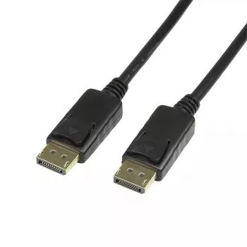 DisplayPort-Kabel LogiLink CV0076 7,5 m Schwarz