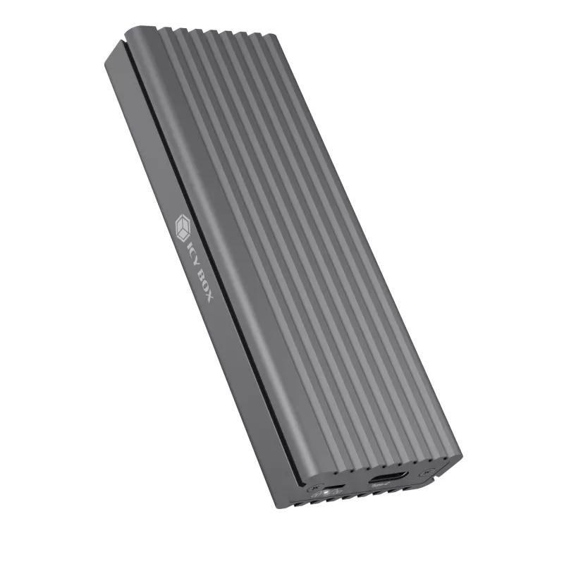 ICY BOX IB-1817M-C31 SSD-Gehäuse Grau M.2