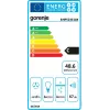 Gorenje BHP523E10X Dunstabzugshaube Semi-Einbau (Ausziehbar) Edelstahl 180 m³/h