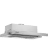 Bosch Serie 4 DFT63AC50 Dunstabzugshaube Semi built-in (Pull-out) Silber 360 m³/h