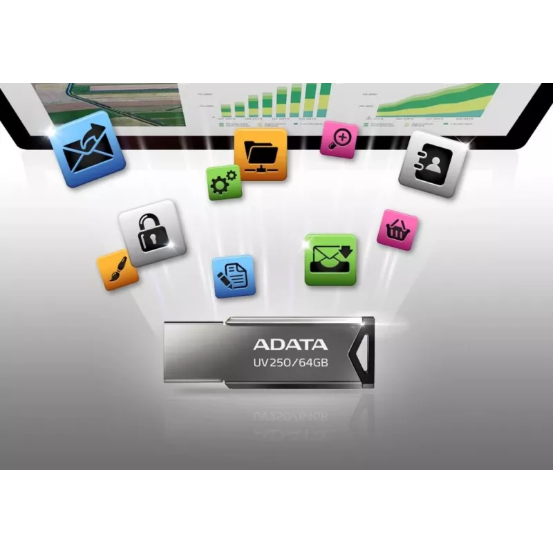 ADATA UV250 USB-Stick 32 GB USB Typ-A 2.0 Silber