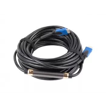 HDMI-Kabel LANBERG CA-HDMI-20CU-0150-BK — 15 m, HDMI 2.0, Typ A, 18 Gbit/s, 4K@60Hz, ARC, Ethernet