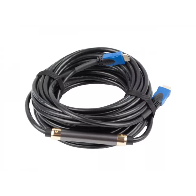 HDMI-Kabel LANBERG CA-HDMI-20CU-0150-BK — 15 m, HDMI 2.0, Typ A, 18 Gbit/s, 4K@60Hz, ARC, Ethernet