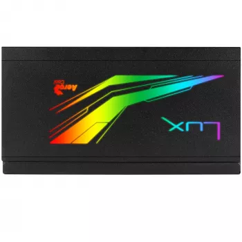 Aerocool LUXRGB550M RGB Modular PC-Netzteil 550W 80Plus Bronze 230V Schwarz