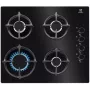 Electrolux EGG6407K Schwarz Einbau-Gaskochfeld 59 cm 4 Kochzonen