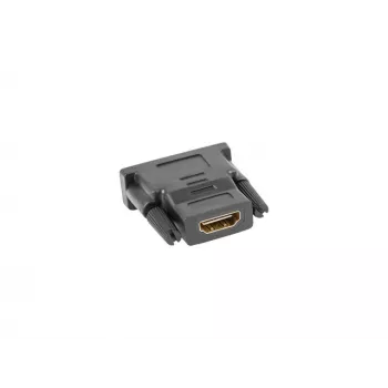 LANBERG Cable Gender Changer HDMI DVI-d Black