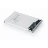 GEMBIRD USB 3.0 Gehäuse für 2,5 Zoll SATA HDD 9,5 mm, durchsichtiger Kunststoff
