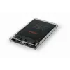GEMBIRD USB 3.0 Gehäuse für 2,5 Zoll SATA HDD 9,5 mm, durchsichtiger Kunststoff