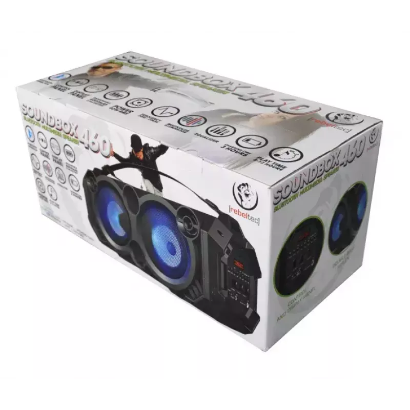 Bluetooth-Lautsprecher SoundBox 460, Schwarz