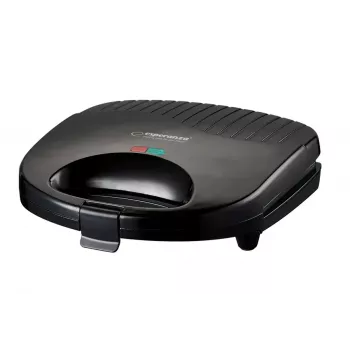 Elektrischer Tortilla-Maker ESPERANZA EKT009 1000W, antihaftbeschichtete Platten, 2 Tortillas, schwarz