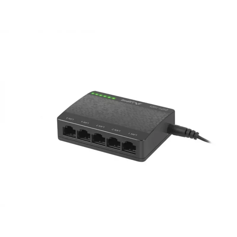 LANBERG Switch Dsp1-1005 5x 1gb/s Unmanaged Gigabit Ethernet Desktop Switch 5v