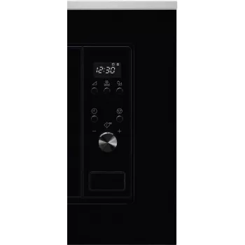 Solo-Mikrowelle Electrolux LMS2203EMX — 700 W, 20 L, Edelstahl/Schwarz, Einbaugerät (56×35×38 cm)