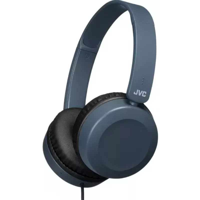 Headset JVC Powerful Sound Wired On Ear Blau