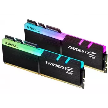 DIMM 16 GB DDR4-3600 (2x 8 GB) Dual-Kit, Arbeitsspeicher schwarz, F4-3600C18D-16GTZRX, Trident Z RGB, INTEL XMP