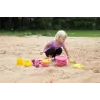 Lena Happy Sand Girls I 10 St., Sandspielzeug-Set, ab 1 Jahr, Rosa, Gelb