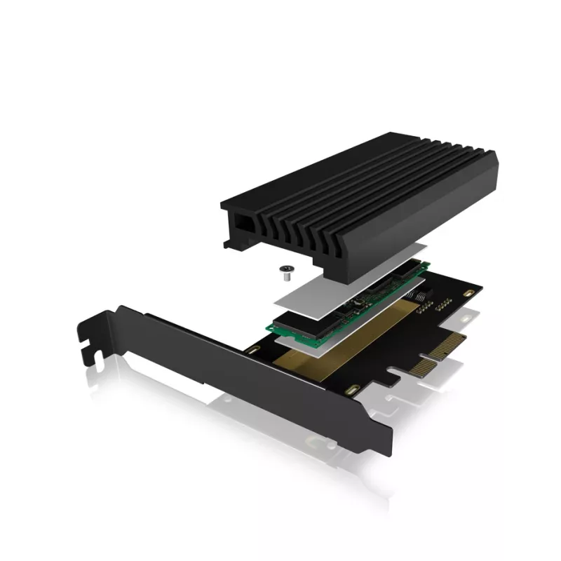 ICY BOX IB-PCI214M2-HSL Schnittstellenkarte/Adapter Intern M.2