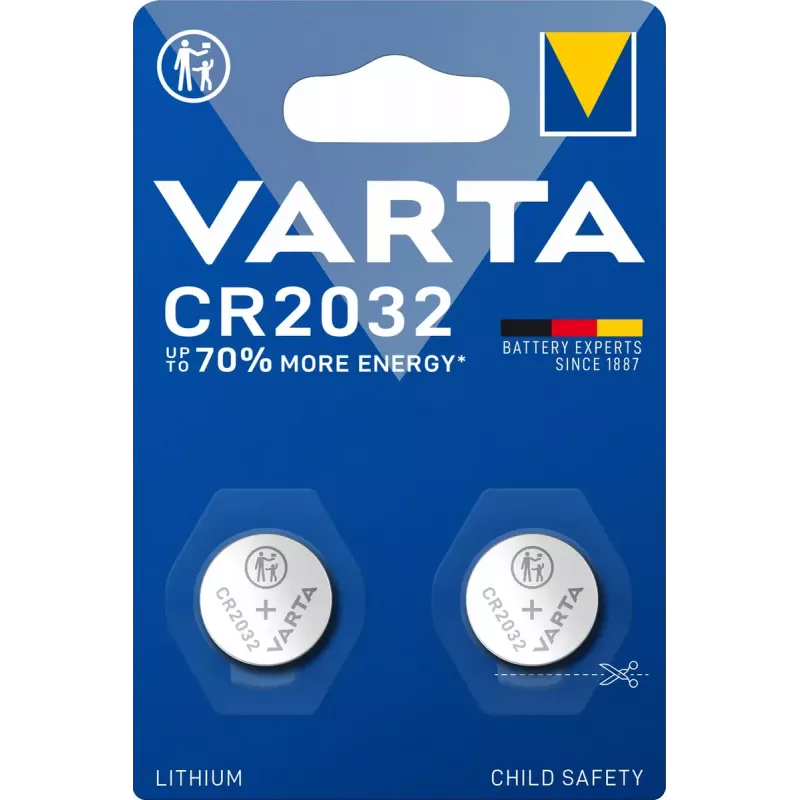 Einwegbatterie Varta 06032 CR2032 Lithium