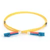 DIGITUS Glasfaser-Patchkabel, LC zu LC OS2, Singlemode 09/125 µm, Duplex, Länge 5m