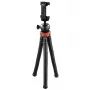 Hama „FlexPro“ Stativ Smartphone/Action-Kamera 3 Beine Schwarz, Rot