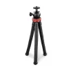 Hama „FlexPro“ Stativ Smartphone/Action-Kamera 3 Beine Schwarz, Rot