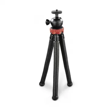 Hama „FlexPro“ Stativ Smartphone/Action-Kamera 3 Beine Schwarz, Rot