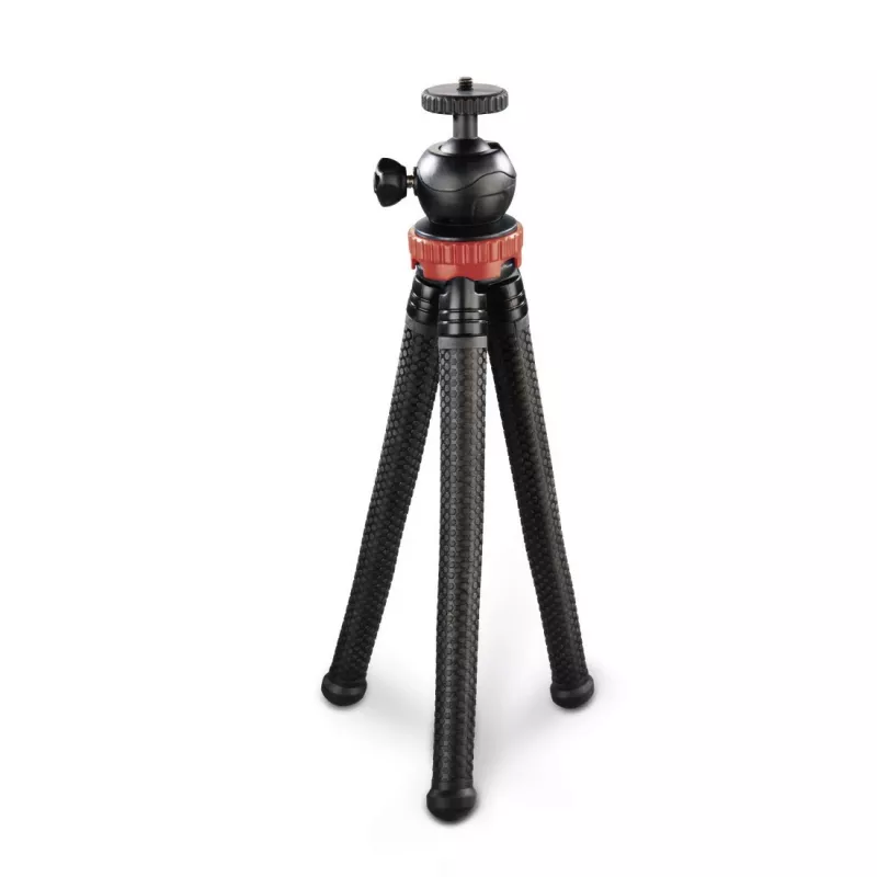 Hama „FlexPro“ Stativ Smartphone/Action-Kamera 3 Beine Schwarz, Rot