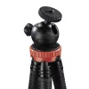Hama „FlexPro“ Stativ Smartphone/Action-Kamera 3 Beine Schwarz, Rot