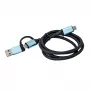 USB-C-Kabel auf USB-C mit integriertem USB-3.0-Adapter i-tec C31USBCACBL