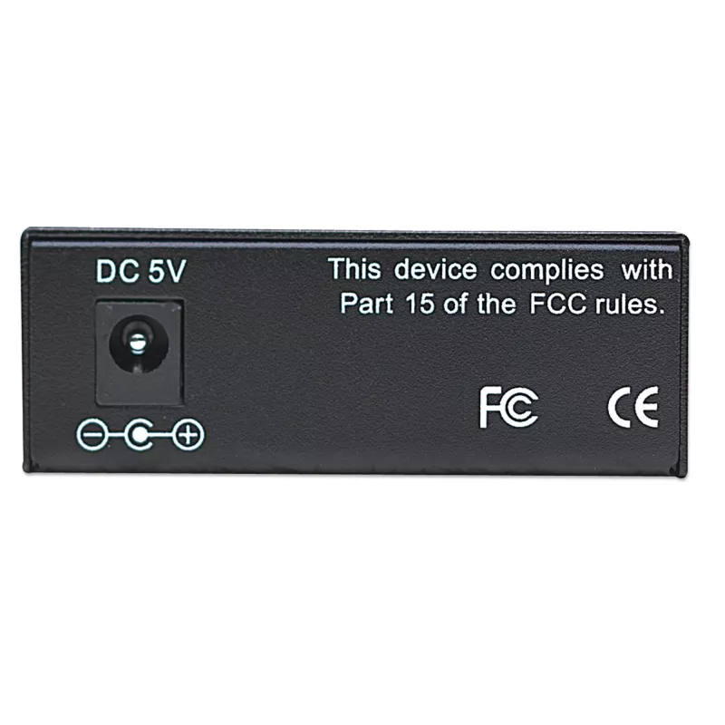 Intellinet Fast Ethernet Media Converter, 10/100Base-Tx auf 100Base-Fx (ST) Multimode, 2 km (1,24 Meilen)