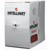 Intellinet Network Bulk Cat6 Kabel, 23 AWG, Massivdraht, 305 m, Grau, CCA, U/UTP, Box