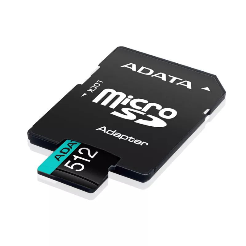 Flash-Speicher ADATA 512GB MicroSDXC Class 10 Premier Pro