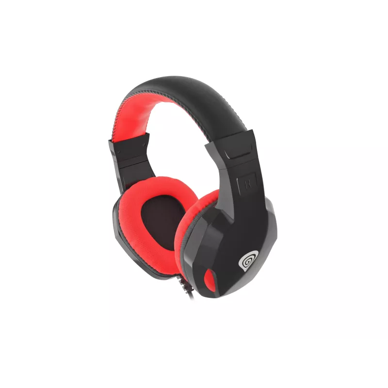 GENESIS Argon 110 Headset Kabelgebundenes Headset Head-band Gaming Schwarz, Rot