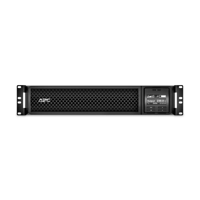 APC Smart-UPS On-Line, 1500VA/1500W, Rackmount 2U, 230V, 6x C13 IEC-Ausgänge, SmartSlot, Erweiterte Laufzeit, mit Schienenkit