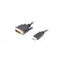 LANBERG Hdmi(m)->DVI-d(m)(24+1) Kabel Dual Link With Gold-plated 4k Anschlüsse - 1.8m Schwarz