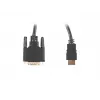 LANBERG Hdmi(m)->DVI-d(m)(24+1) Kabel Dual Link With Gold-plated 4k Anschlüsse - 1.8m Schwarz