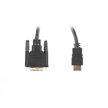 LANBERG Hdmi(m)->DVI-d(m)(24+1) Kabel Dual Link With Gold-plated 4k Anschlüsse - 1.8m Schwarz