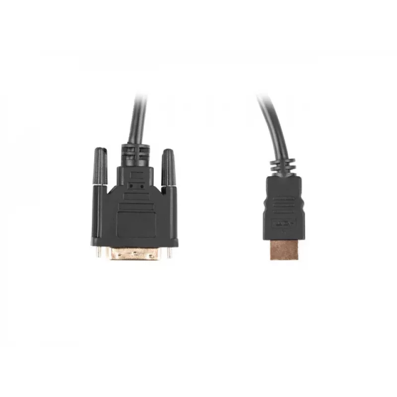 LANBERG Hdmi(m)->DVI-d(m)(24+1) Kabel Dual Link With Gold-plated 4k Anschlüsse - 1.8m Schwarz
