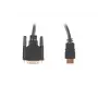 LANBERG Hdmi(m)->DVI-d(m)(24+1) Kabel Dual Link With Gold-plated 4k Anschlüsse - 3m Schwarz