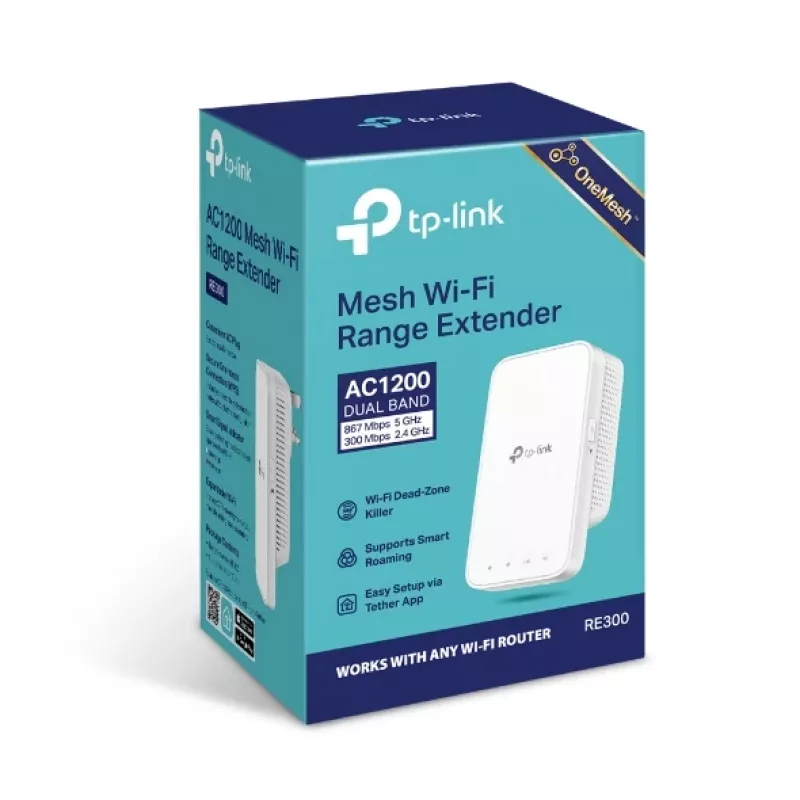 Netzwerk-Repeater TP-Link AC1200 Mesh Wi-Fi Range Extender