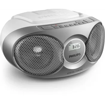 Philips AZ215S/12 tragbares Stereo-System 3 W FM Silber