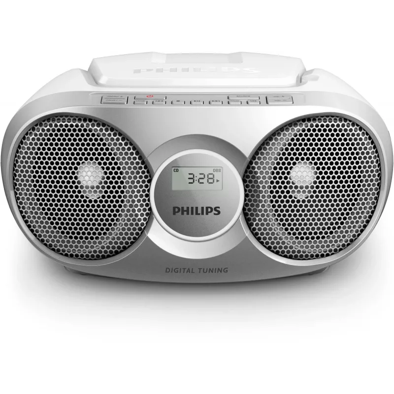 Philips AZ215S/12 tragbares Stereo-System 3 W FM Silber