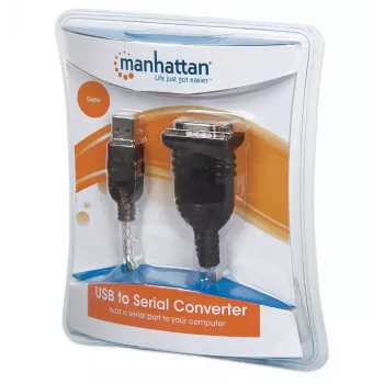 USB-A-zu-Seriell-Konverterkabel Manhattan 205146