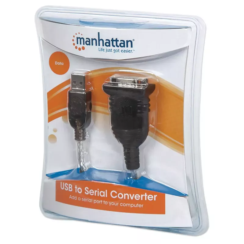 USB-A-zu-Seriell-Konverterkabel Manhattan 205146