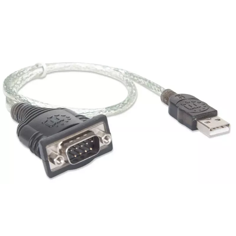 USB-A-zu-Seriell-Konverterkabel Manhattan 205146