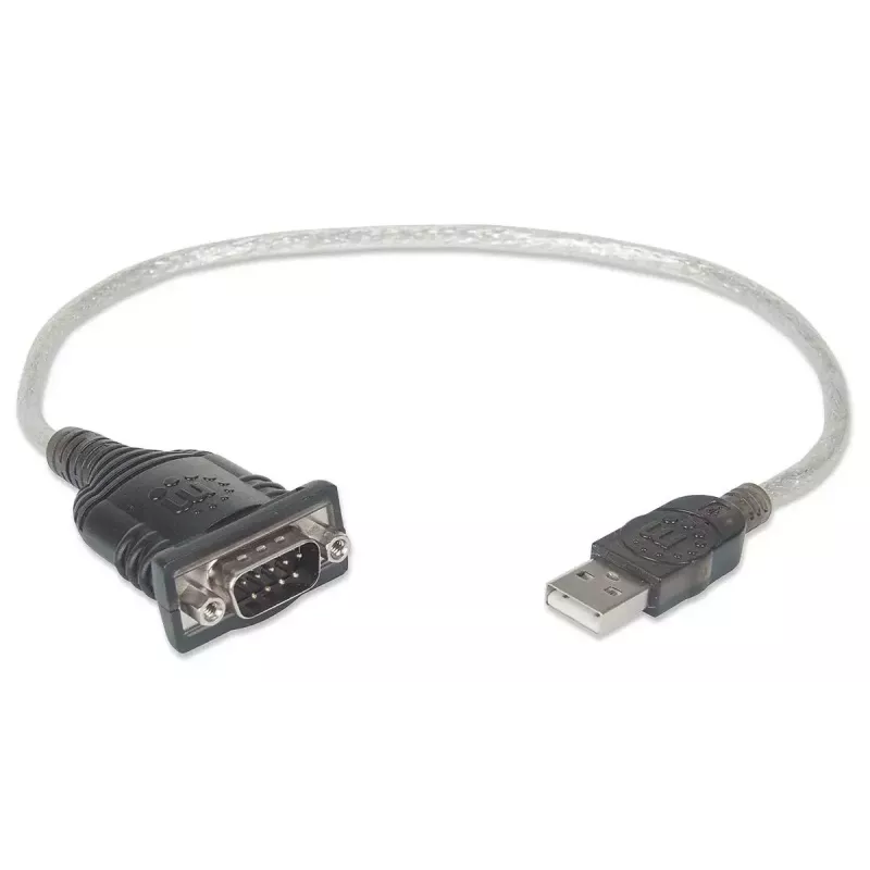 USB-A-zu-Seriell-Konverterkabel Manhattan 205146