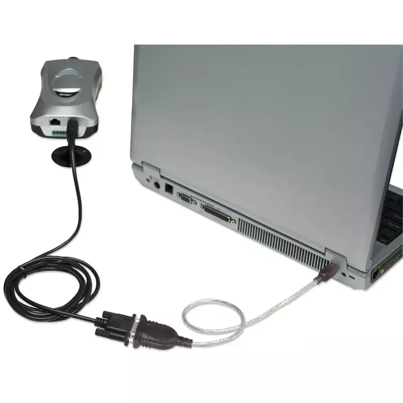 USB-A-zu-Seriell-Konverterkabel Manhattan 205146