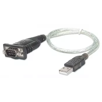 USB-A-zu-Seriell-Konverterkabel Manhattan 205146