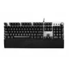 Kabelgebundene mechanische Gaming-Tastatur IBOX AURORA K-4 — QWERTY, 108 Tasten, einstellbare LED-Hintergrundbeleuchtung, wasserdicht, USB, 1,6 m Kabel