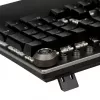Kabelgebundene mechanische Gaming-Tastatur IBOX AURORA K-4 — QWERTY, 108 Tasten, einstellbare LED-Hintergrundbeleuchtung, wasserdicht, USB, 1,6 m Kabel