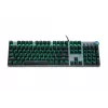 Kabelgebundene mechanische Gaming-Tastatur IBOX AURORA K-4 — QWERTY, 108 Tasten, einstellbare LED-Hintergrundbeleuchtung, wasserdicht, USB, 1,6 m Kabel